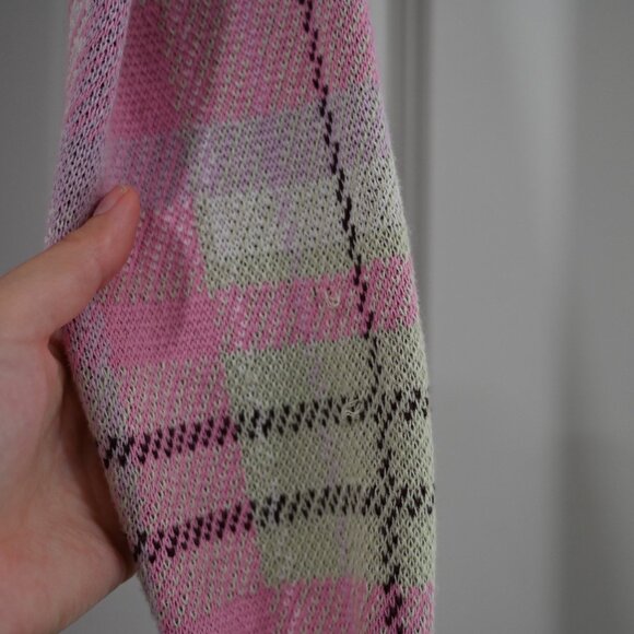 Olivia Rubin Size XS Celeste Plaid Knit Dress - Picture 9 of 12